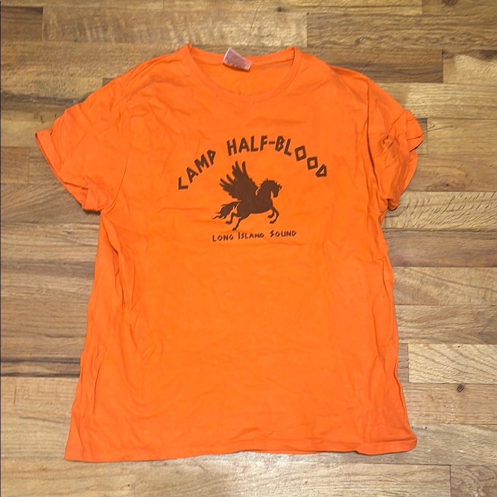 Camp Half-Blood Kids Orange T-Shirt